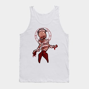 Bobble Head Nurse Tank Top